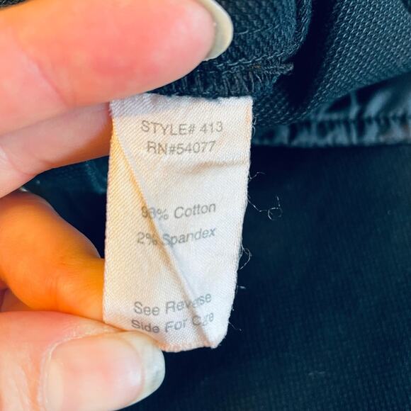 Cabi Y2K label black khaki Capri slacks - Picture 3 of 4